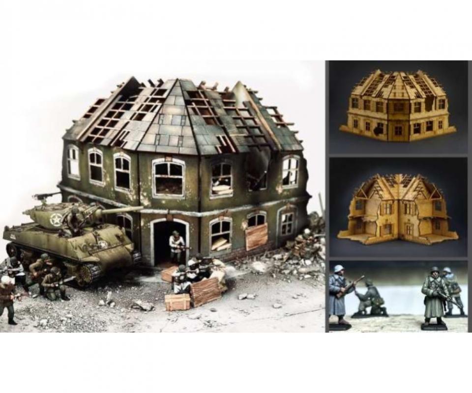 Battle-Set Bastogne Siege Battle-Set Bastogne Siege von Italeri