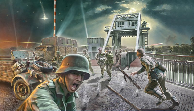Battle-Set-Pegasus Bridge Battle-Set-Pegasus Bridge von Italeri