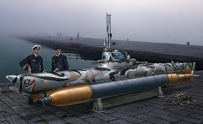 Biber Midget Submarine Biber Midget Submarine von Italeri