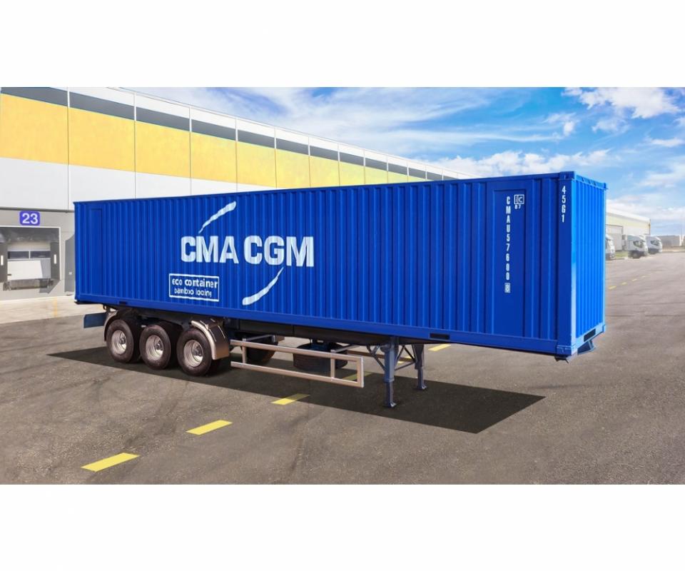 Container Auflieger 40Ft Container Auflieger 40Ft von Italeri