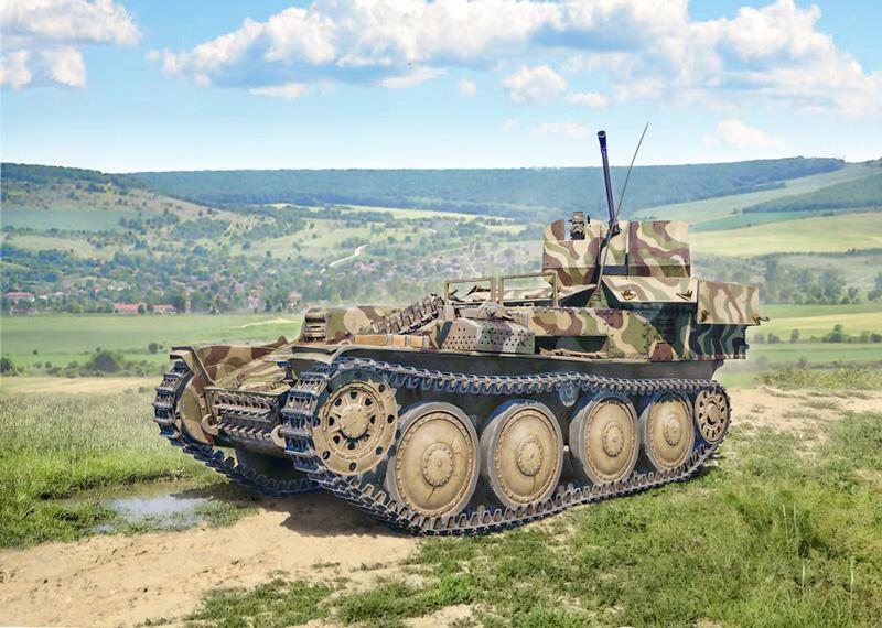 Dt. Sd.Kfz.140 Flakpanzer 38 Gepard Dt. Sd.Kfz.140 Flakpanzer 38 Gepard von Italeri