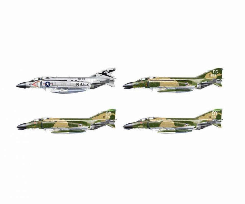 F-4 C/D/J Phantom Aces F-4 C/D/J Phantom Aces von Italeri