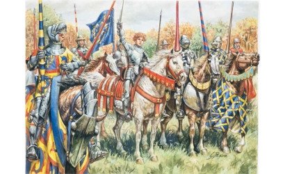 French Warriors (100 Years War) von Italeri