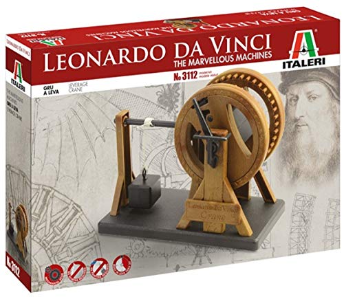 ITALERI 3112S - IT L.DaVinci Leverage Crane , Modellbau, Bausatz, Standmodellbau, Basteln, Hobby, Kleben, Plastikbausatz, detailgetreu ITALERI 3112S - IT L.DaVinci Leverage Crane , Modellbau, Bausatz, Standmodellbau, Basteln, Hobby, Kleben, Plastikbausatz, detailgetreu von Italeri