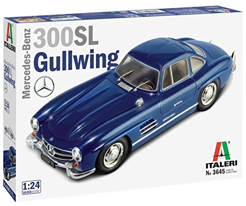 ITALERI 3645S - 1:24 Mercedes Benz 300 SL Gull Wing, Modellbau, Bausatz, Standmodellbau, Basteln, Hobby, Kleben, Plastikbausatz, Unlackiert ITALERI 3645S - 1:24 Mercedes Benz 300 SL Gull Wing, Modellbau, Bausatz, Standmodellbau, Basteln, Hobby, Kleben, Plastikbausatz, Unlackiert von Italeri