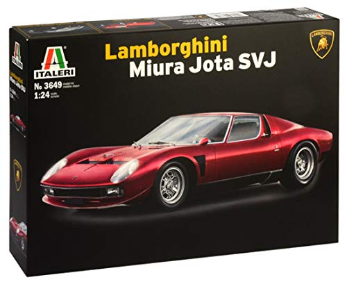 ITALERI 3649S - 1:24 Lamborghini Miura Jota SVJ , Modellbau, Bausatz, Standmodellbau, Basteln, Hobby, Kleben, Plastikbausatz, detailgetreu ITALERI 3649S - 1:24 Lamborghini Miura Jota SVJ , Modellbau, Bausatz, Standmodellbau, Basteln, Hobby, Kleben, Plastikbausatz, detailgetreu von Italeri