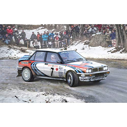 ITALERI 3658S - 1:24 Lancia HF Integrale , Modellbau, Bausatz, Standmodellbau, Basteln, Hobby, Kleben, Plastikbausatz, detailgetreu, Unlackiert ITALERI 3658S - 1:24 Lancia HF Integrale , Modellbau, Bausatz, Standmodellbau, Basteln, Hobby, Kleben, Plastikbausatz, detailgetreu, Unlackiert von Italeri