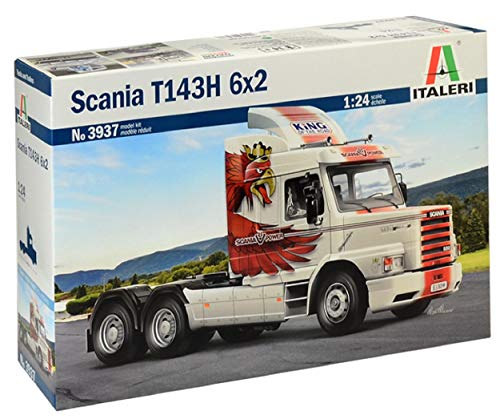 ITALERI 3937S - 1:24 Scania T143H 6x2 , Modellbau, Bausatz, Standmodellbau, Basteln, Hobby, Kleben, Plastikbausatz, detailgetreu ITALERI 3937S - 1:24 Scania T143H 6x2 , Modellbau, Bausatz, Standmodellbau, Basteln, Hobby, Kleben, Plastikbausatz, detailgetreu von Italeri