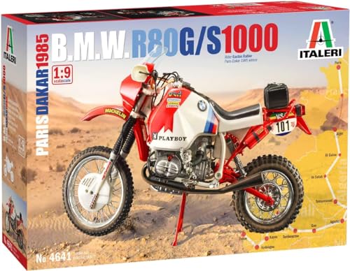 Italeri 4641S - 1:9 R80 G/S 1000 Dakar 1985, Modellbau, Bausatz, Standmodellbau, Basteln, Hobby, Kleben, Plastikbausatz, detailgetreu Italeri 4641S - 1:9 R80 G/S 1000 Dakar 1985, Modellbau, Bausatz, Standmodellbau, Basteln, Hobby, Kleben, Plastikbausatz, detailgetreu von Italeri