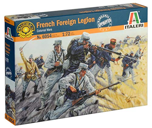 ITALERI 6054S - 1:72 French Foreign Legion , Modellbau, Bausatz, Standmodellbau, Basteln, Hobby, Kleben, Plastikbausatz, detailgetreu von Italeri