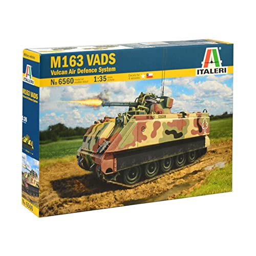 ITALERI 6560S - 1:35 M163 VADS , Modellbau, Bausatz, Standmodellbau, Basteln, Hobby, Kleben, Plastikbausatz, detailgetreu ITALERI 6560S - 1:35 M163 VADS , Modellbau, Bausatz, Standmodellbau, Basteln, Hobby, Kleben, Plastikbausatz, detailgetreu von Italeri