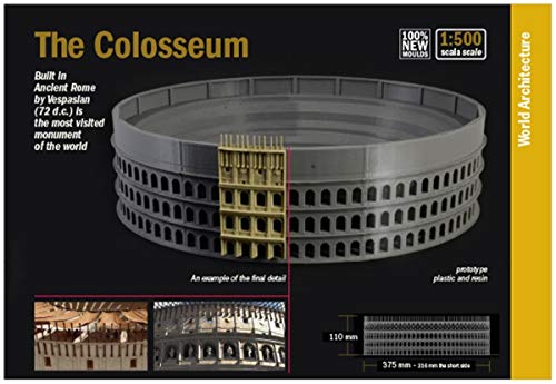 ITALERI 68003 - 1:500 Colosseum , Modellbau, Bausatz, Standmodellbau, Basteln, Hobby, Kleben, Plastikbausatz, detailgetreu von Italeri