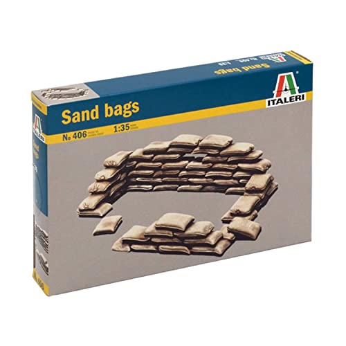 Italeri 8001283804066 0406S - Sandsäcke, Braun Italeri 8001283804066 0406S - Sandsäcke, Braun von Italeri