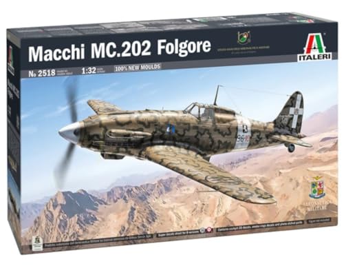 Italeri 2518 Macchi MC.202 1:32 Modellbausatz von Italeri