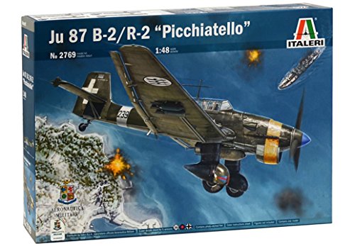 Italeri 510002769 1:48 Ju 87 B-2/R-2 Stuka Picchiatello von TAMIYA