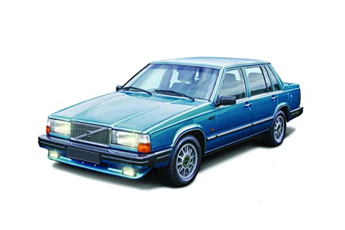 Italeri 3623S - 1:24 Volvo 760 GLE Bausatz, Standmodellbau, Basteln, Hobby, Kleben, Plastikbausatz, detailgetreu Blau von Italeri