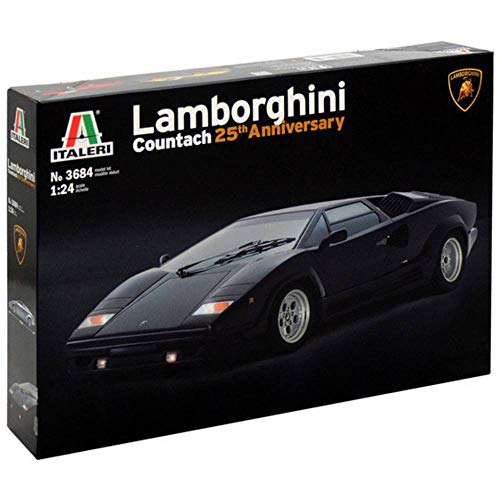 Italeri 3684-1:24 Lamborghini Countach 25th Anniversary, Fahrzeuge von Italeri