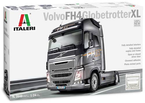 Italeri 3940 Volvo FH4 Globetrotter XL Truckmodell Bausatz 1:24 von Italeri
