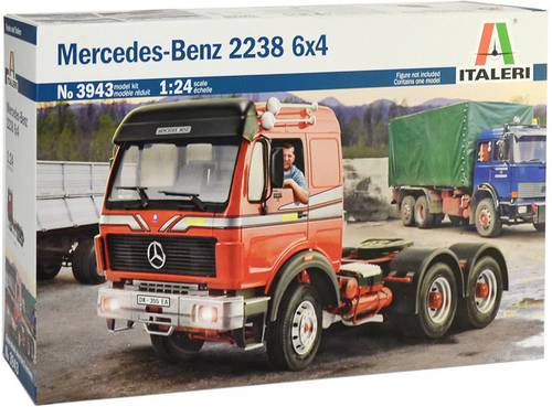 Italeri 3943 Mercedes-Benz 2238 6x4 Truckmodell Bausatz 1:24 von Italeri