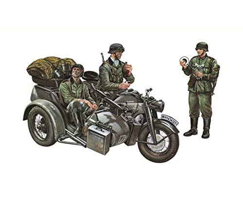 Italeri 510000317 - Figuren - 1:35 Motorrad-Gespann Zündapp KS750 von Italeri