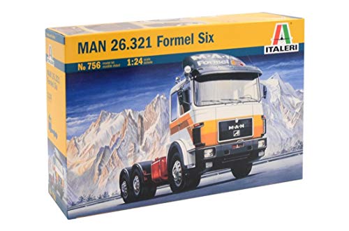 Italeri 510000756 Man (-) Modellbausatz, Mehrfarbig von Italeri