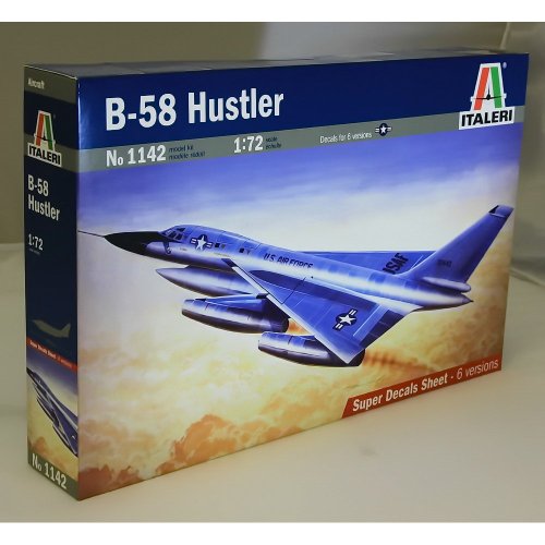 Italeri 510001142 B-58 Hustler Modellbausatz, Mehrfarbig, 409mm Length von Italeri