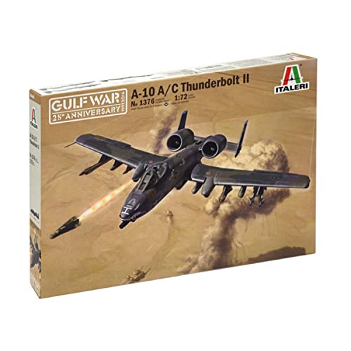 Italeri 510001376-1:72 A-10 Gulf War, Nicht bemalt Italeri 510001376-1:72 A-10 Gulf War, Nicht bemalt von Italeri