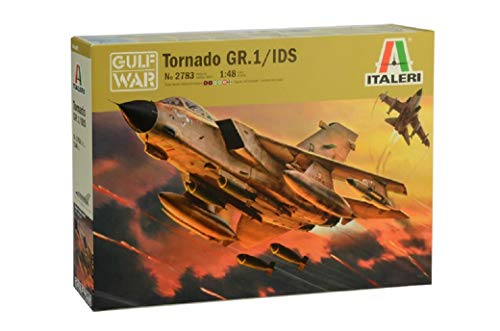 ITALERI 2783S - 1:48 Tornado GR.1/IDS - Gulf War , Modellbau, Bausatz, Standmodellbau, Basteln, Hobby, Kleben, Plastikbausatz, detailgetreu von Italeri