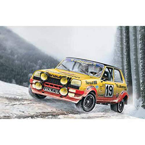Italeri 510003652 1:24 Renauls R5 Rally, Fahrzeug von Italeri