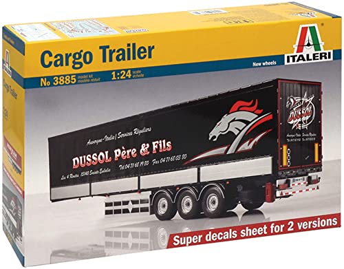 Italeri 510003885-1:24 Cargo Auflieger Truck von Italeri