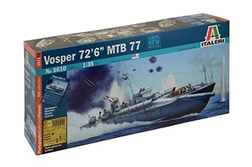 Italeri 510005610-1:35 Vosper 72''6' MTB 77 von TAMIYA