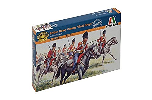 Italeri 510006001-1:72 Britische Schwere Kavallerie Napoleonische Kriege von Italeri