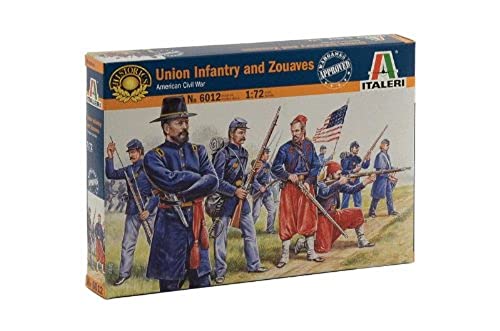 Italeri 510006012-1:72 Nordstaaten Infanterie und Zuaves von Italeri