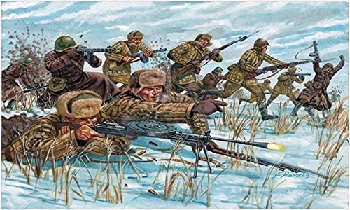 Italeri 510006069 - 1:72 WW2 - Russ Infanterie Winter Unif, Braun von Italeri