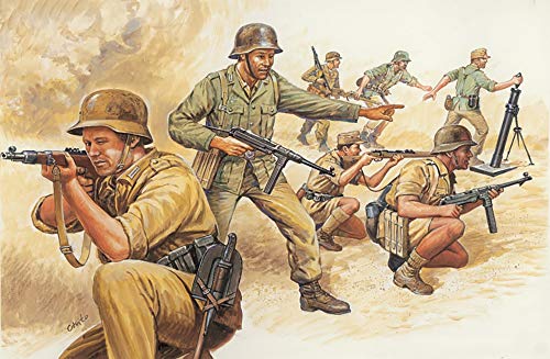 Italeri 510006076 - 1:72 WW2 Deutsche Afrika Truppengattung von Italeri