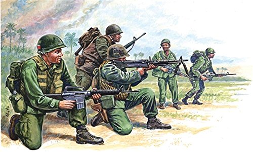 Italeri 510006078 - 1:72 Vietnamkrieg - Amer Spezialeinheit von Italeri