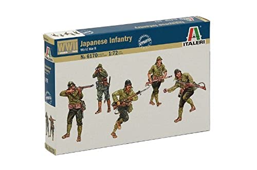 Italeri 510006170-1:72 Figuren, WWII Japanische Infanterie von Italeri