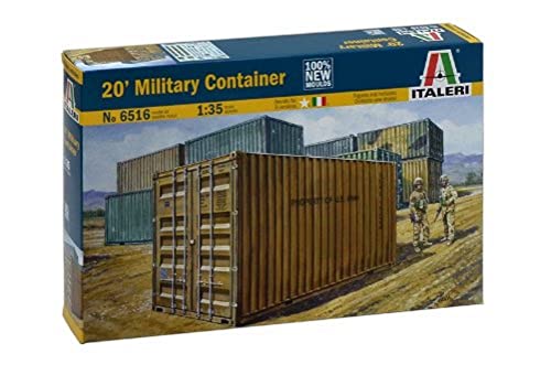 Italeri 510006516-1:35 20 Military Container von Italeri