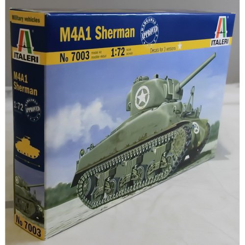Italeri 510007003-1:72 M4 Sherman Italeri 510007003-1:72 M4 Sherman von Italeri