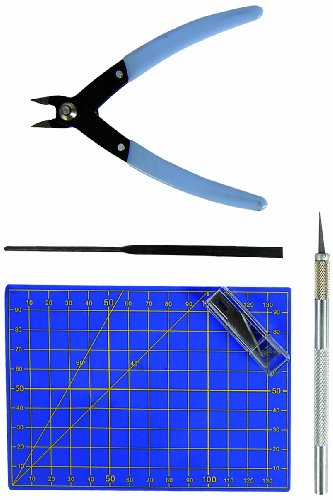 Italeri 510050815 - Werkzeug-Set Plastik-Modellbau, Blau Italeri 510050815 - Werkzeug-Set Plastik-Modellbau, Blau von Italeri