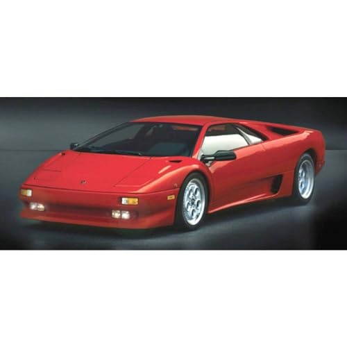 Italeri 510103685-1:24 Lamborghini Diabolo - originalgetreue Nachbildung, Modellbau, Plastik Bausatz, Basteln, Hobby, Kleben, Modellbausatz, Zusammenbauen, unlackiert, Mehrfarbig, Mittel Italeri 510103685-1:24 Lamborghini Diabolo - originalgetreue Nachbildung, Modellbau, Plastik Bausatz, Basteln, Hobby, Kleben, Modellbausatz, Zusammenbauen, unlackiert, Mehrfarbig, Mittel von Italeri