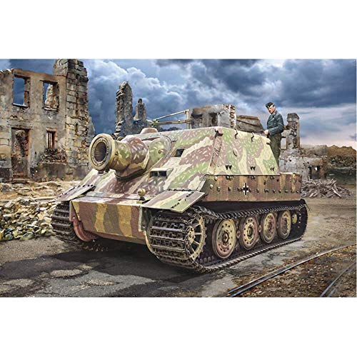 Italeri 56573 6573S 1:35 38cm RW 61 auf Sturmmöser Tiger, originalgetreue Nachbildung, Modellbau, Basteln, Hobby, Kleben, Plastikbausatz, Zusammenbauen Italeri 56573 6573S 1:35 38cm RW 61 auf Sturmmöser Tiger, originalgetreue Nachbildung, Modellbau, Basteln, Hobby, Kleben, Plastikbausatz, Zusammenbauen von Italeri