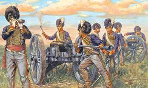 Italeri 6041-1:72 Napoleon. Kriege - Brit. Artillerie, Fahrzeuge von Italeri