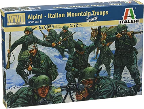 Italeri 6059S - Italian Mountain Troops Alpini - 2nd World War, Unlackiert Italeri 6059S - Italian Mountain Troops Alpini - 2nd World War, Unlackiert von Italeri
