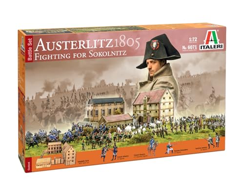 Italeri 6071 1:72 Battle-Set Austerlitz 1805 Sokolnitz - Modellbau, Bausatz, Standmodellbau, Basteln, Hobby, Kleben, Plastikbausatz, detailgetreu Italeri 6071 1:72 Battle-Set Austerlitz 1805 Sokolnitz - Modellbau, Bausatz, Standmodellbau, Basteln, Hobby, Kleben, Plastikbausatz, detailgetreu von Italeri