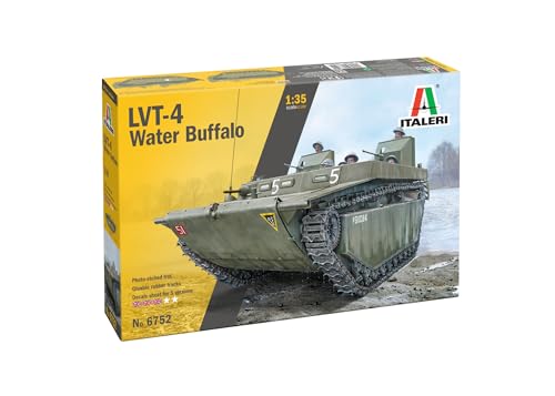 Italeri 6752 1:35 LVT-4 Wasserbüffel - Modellbau, Bausatz, Standmodellbau, Basteln, Hobby, Kleben, Plastikbausatz, detailgetreu, Militär Bausatz, Panzer 1:35 Italeri 6752 1:35 LVT-4 Wasserbüffel - Modellbau, Bausatz, Standmodellbau, Basteln, Hobby, Kleben, Plastikbausatz, detailgetreu, Militär Bausatz, Panzer 1:35 von Italeri