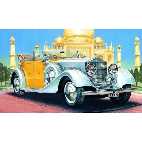 Italeri 8001283037037 510003703 - 1:24 Rolls Royce Phantom II, Nicht Bemalt, Black von Italeri