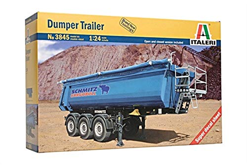 Italeri 8001283038454 510003845 - Muldenkipper-Anhänger, Blau, zzzz-s von Italeri