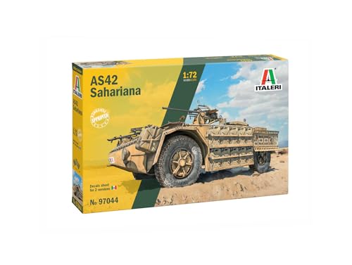 Italeri 97044 1:72 AS 42 Sahariana - Modellbau, Bausatz, Standmodellbau, Basteln, Hobby, Kleben, Plastikbausatz, 1:72, Panzer Bausatz Italeri 97044 1:72 AS 42 Sahariana - Modellbau, Bausatz, Standmodellbau, Basteln, Hobby, Kleben, Plastikbausatz, 1:72, Panzer Bausatz von Italeri