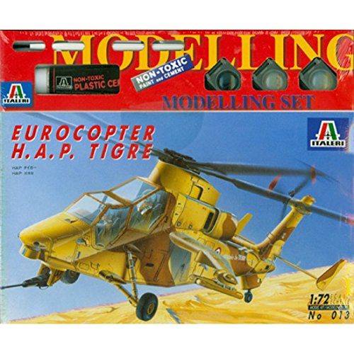 Italeri Eurocopter H.A.P. Tigre 013, M 1:72 inkl. Farben, Pinsel, Kleber von Italeri